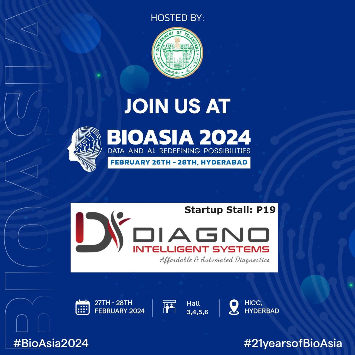 diagnosystems's tweet photo. Diagno Intelligent Systems, a deep-tech Healthcare Startup has been shortlisted for the #STARTUPSTAGE @ #BioAsia2024.Thanks to #BioAsia2024 for this opportunity. We are looking forward to showcase our innovative AI enabled Digital Health Tech Solutions-iOsteoporos Screen@BioAsia https://t.co/mpW0qRwBrR