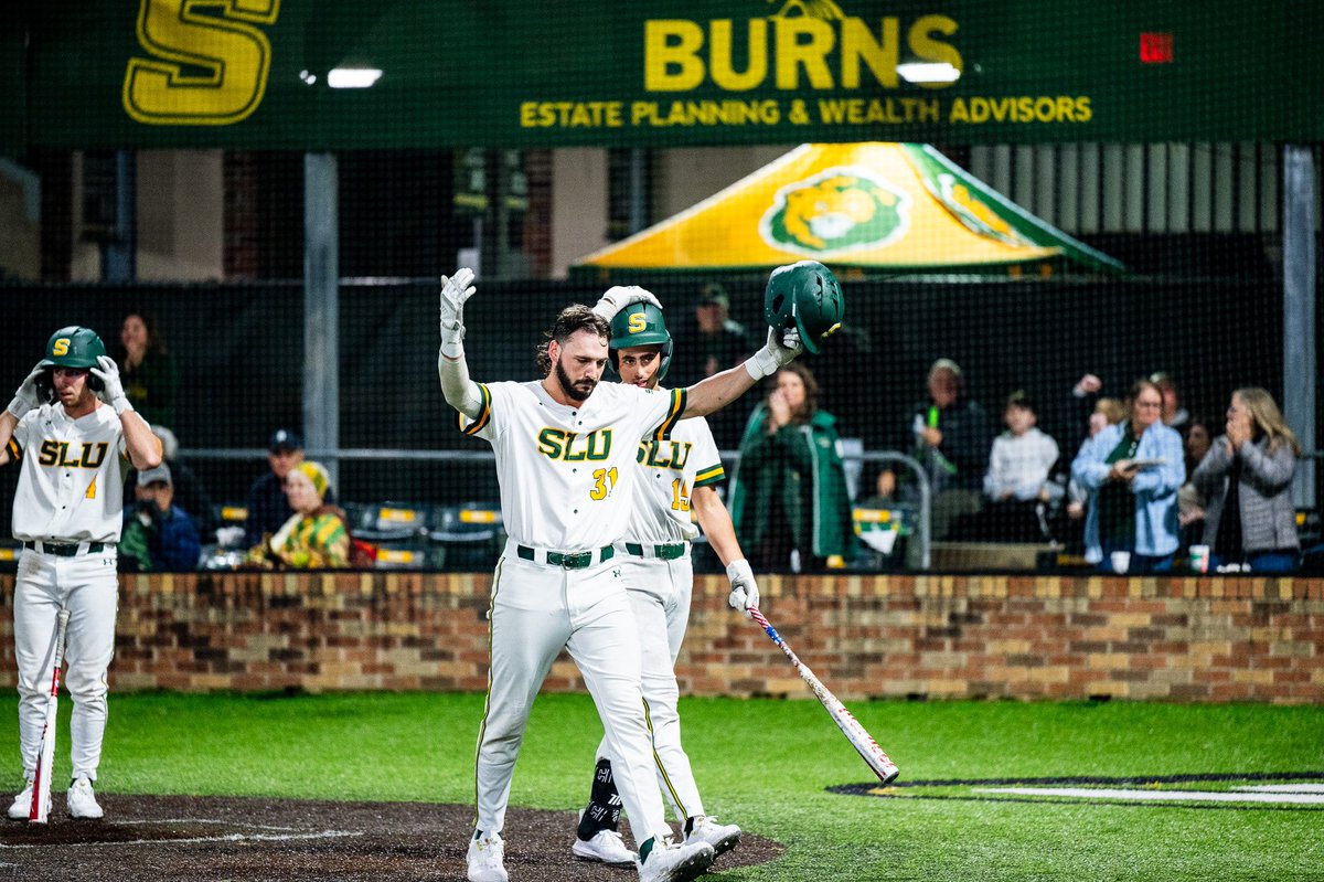 LionUpBaseball's tweet photo. First Homer of the Season for Gray Rowlett! 

#LionUp https://t.co/cKqy5hBv8G