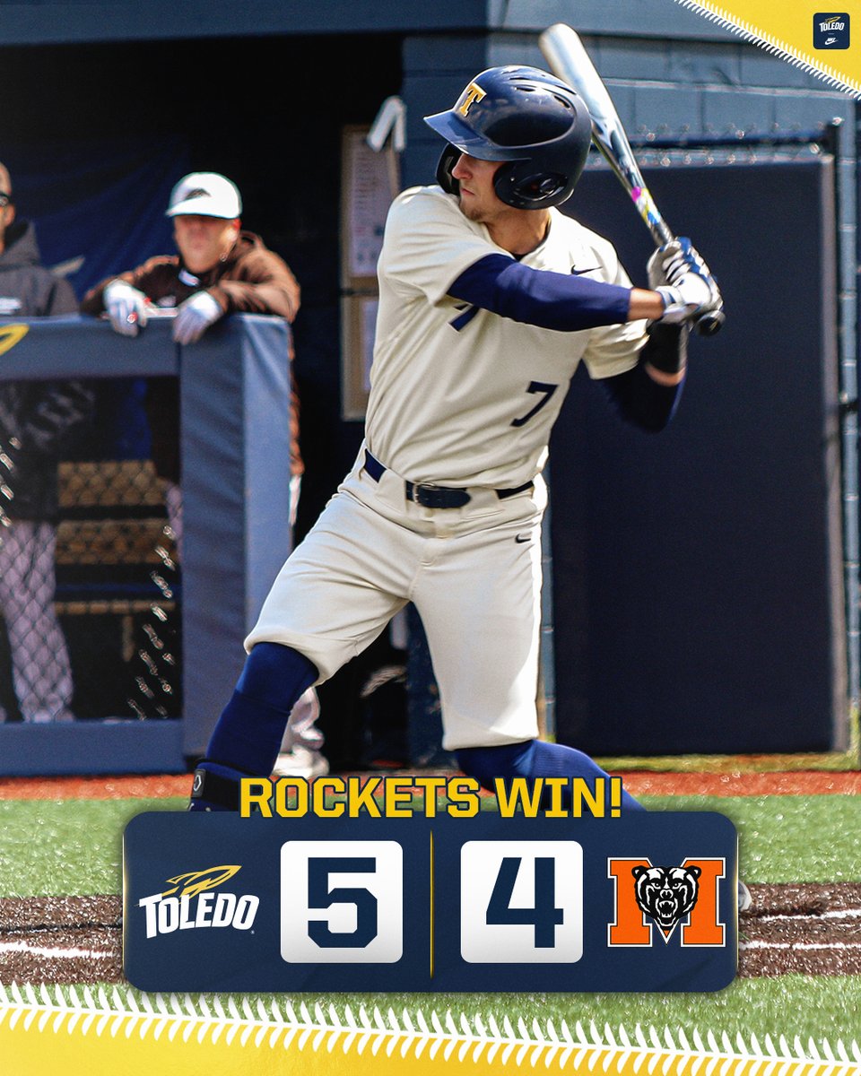 Chalk up an extra-inning win on Opening Day for the Rockets! #TeamToledo