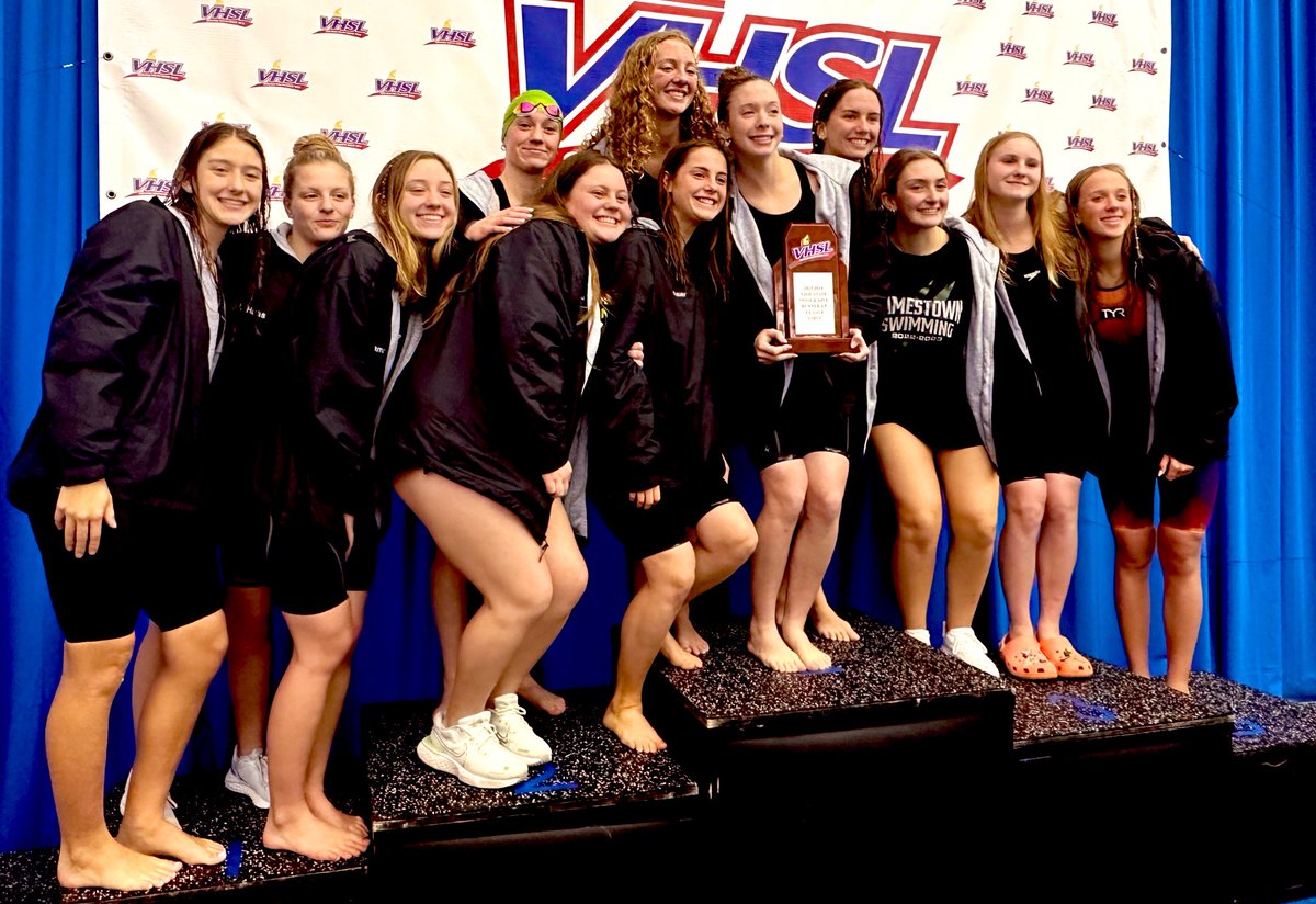 State Runner Up!! Congratulations Jamestown on your 2nd Place finish in the Class 4 State Swim Championship! Go Eagles!