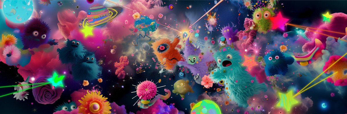 monkochan86's tweet photo. 💫🧌Galactic Cuties🧌💫
Cute monsters gather in cosmic space among twinkling stars, each with its own charm, spinning an enchanting tale that crosses galaxies.
@NoxGallery
@jw3w_official 
The mint starts at 10 AM on February 20th💫
https://t.co/gBgHVKFqwx https://t.co/8vsDYU0fn6
