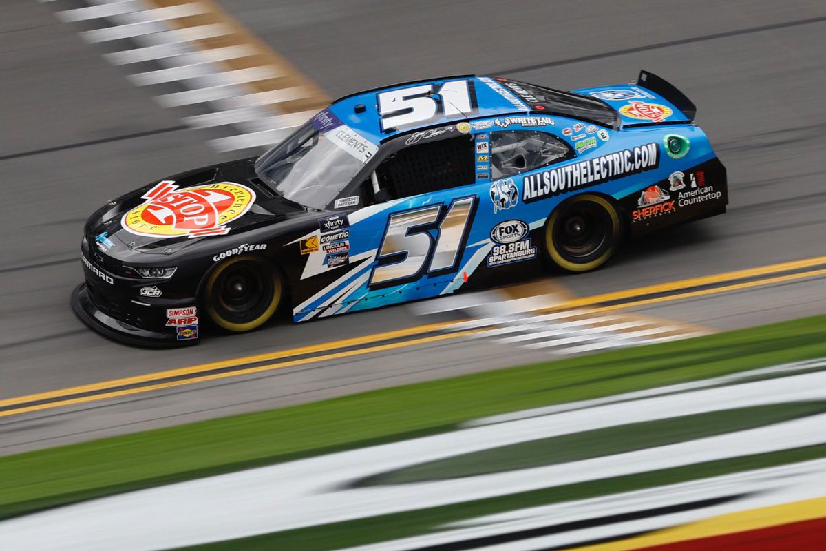 JCR_Clements51's tweet photo. Guess whoโs back, back again? @JClements51 @XfinityRacing so tell a friend!
2024 has started & this looks like a job for the #OneStop #AllSouthElectric @TeamChevy #51 so follow #TeamJCR to the ๐
Starting off ๐ช w/ a P6 n practice for the #UnitedRentals300
#WinBaby #GonnaDoIt https://t.co/33cvZP7ugj