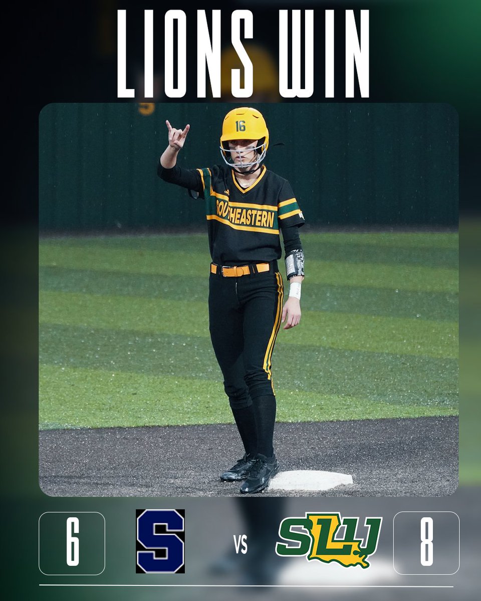 Final | SLU 8, Syracuse 6

Next up: vs. Maryland, Saturday, 1 p.m.

#LionUp | 6-1