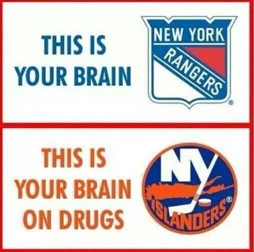 MSNlgm's tweet photo. Going into Stadium Series Weekend I just want to Remind Everyone of these two Things! #NYR #Isles #IslesSuck https://t.co/ithoEtMWhw