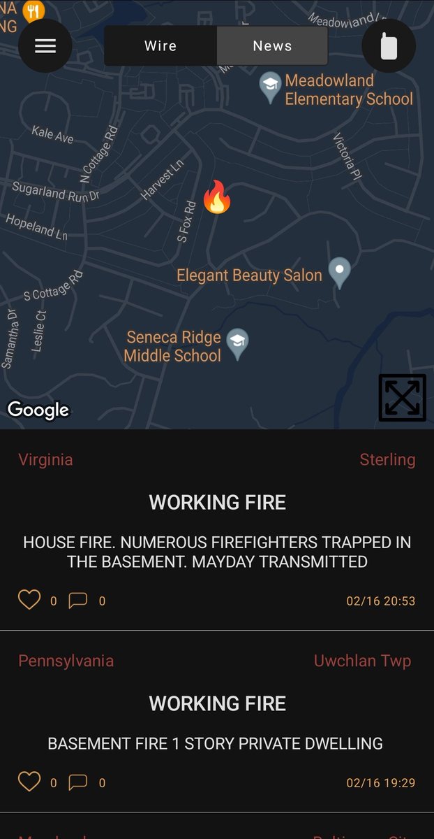 NYCFireWire's tweet image. We're listening to Sterling, VA (Loudoun County). They're operating a house fire with numerous firefighters trapped in the basement. #FireWireApp #NYCFireWire
