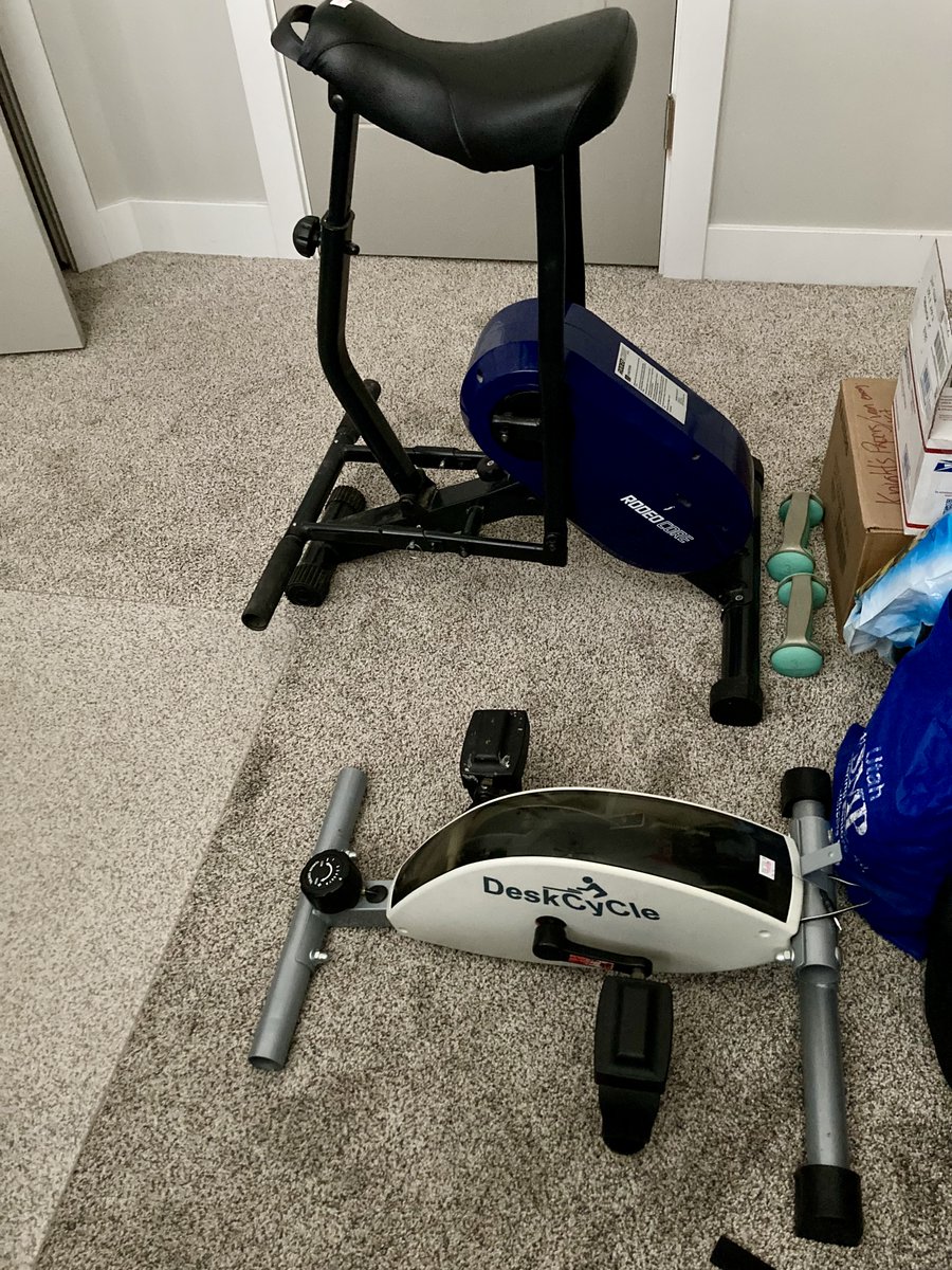 HyggeMan's tweet photo. Scotty Watty Doodle All The Day: Almost $450 Worth Of Exercise Equipment...For Twen... https://t.co/9r59Zwv21J
.
.
.
.
.
#Blogging #DailyBlogger #BloggingCommunity #DeseretIndustries #ExerciseEquipment #NowWillTheyBeUsed #TwentyBucks #RodeoCore #DeskCycle https://t.co/1CkpUoiAoZ