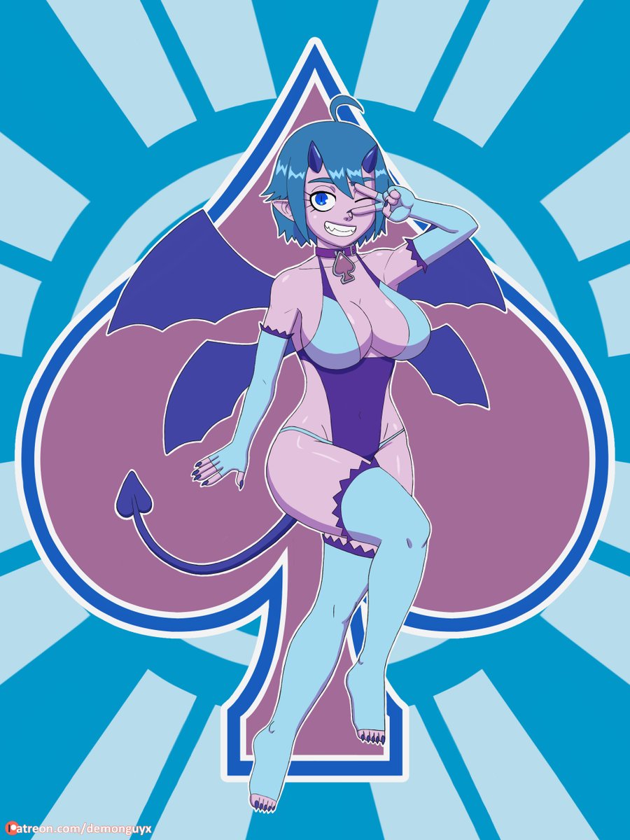 DemonGuy_X's tweet photo. "Demon Pixies"
Jovie (Spade) 
Hilda (Diamond) 
Lilah (Club) 
Sherry (Heart)
#Demon #Pixie #monstergirl https://t.co/ZCaJDghLbA