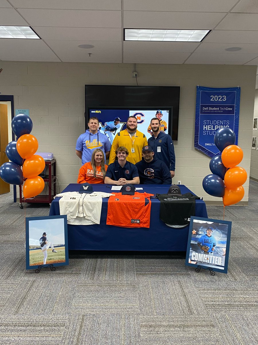 walkervalleybsb's tweet photo. Congrats to @braxtonsmith_16 for signing to play collegiate ball with @CNBaseball! Coach Griff is getting another good one from the Valley! https://t.co/iUjNZ6jGSg