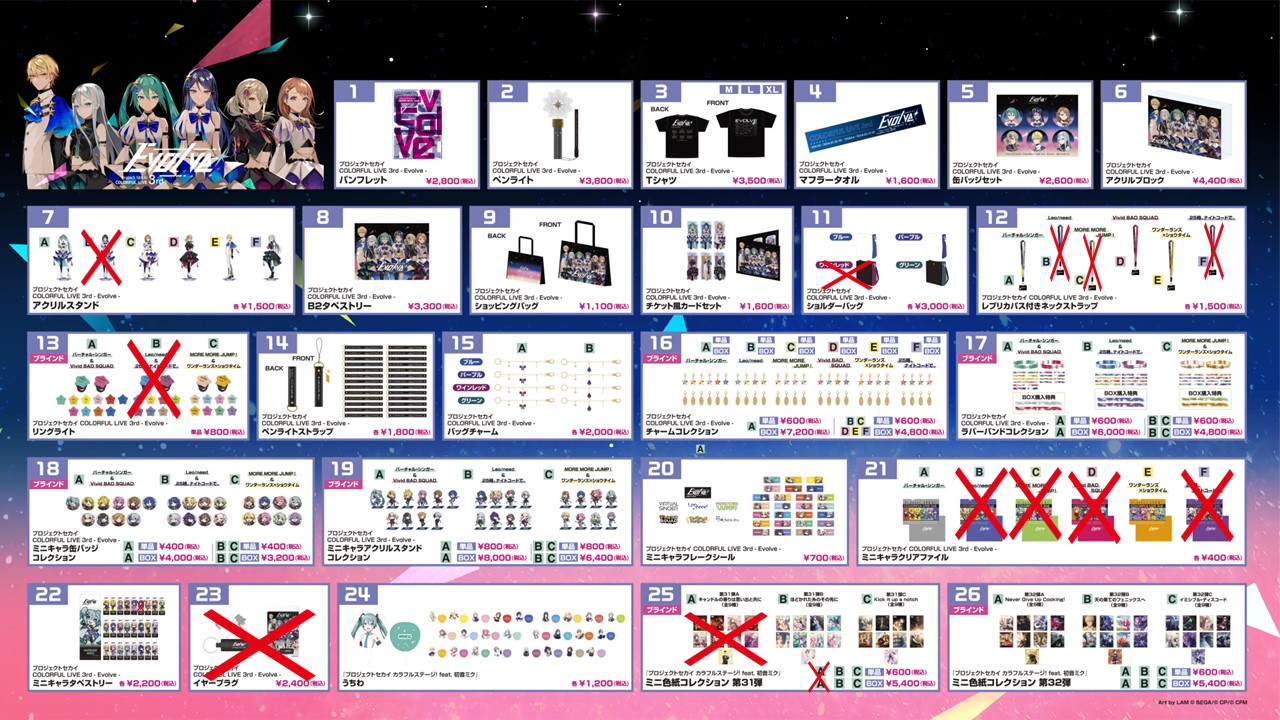 プロジェクトセカイ COLORFUL LIVE 3rd - Evolve -【セカライ】 on X プロジェクトセカイ COLORFUL LIVE 3rd - Evolve -【セカライ】 on X
