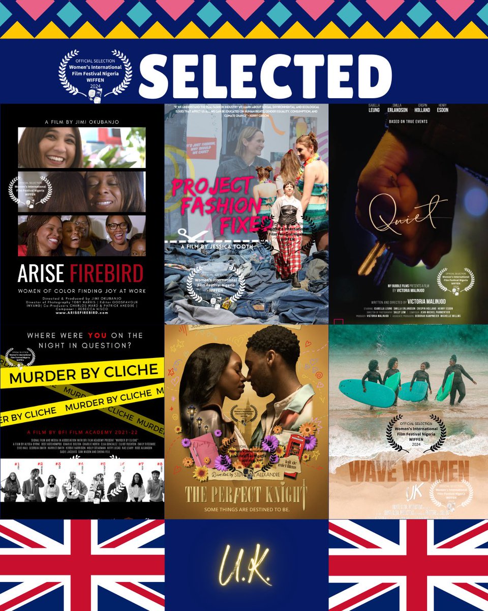 Congratulations UK! WIFFEN has selected these awesome films from UK for the eclectic film festival in March 2024. Tell us if you can see your film in the line up. <a href="/UKinNigeria/">UK in Nigeria🇬🇧🇳🇬</a> <a href="/EUinNigeria/">EU in Nigeria 🇪🇺🇳🇬</a> <a href="/ngBritishArts/">British Council Nigeria Arts</a> #celebratingwomenculturefilm #wiffen24 #womeninfilm #filmfestival #WIFFEN