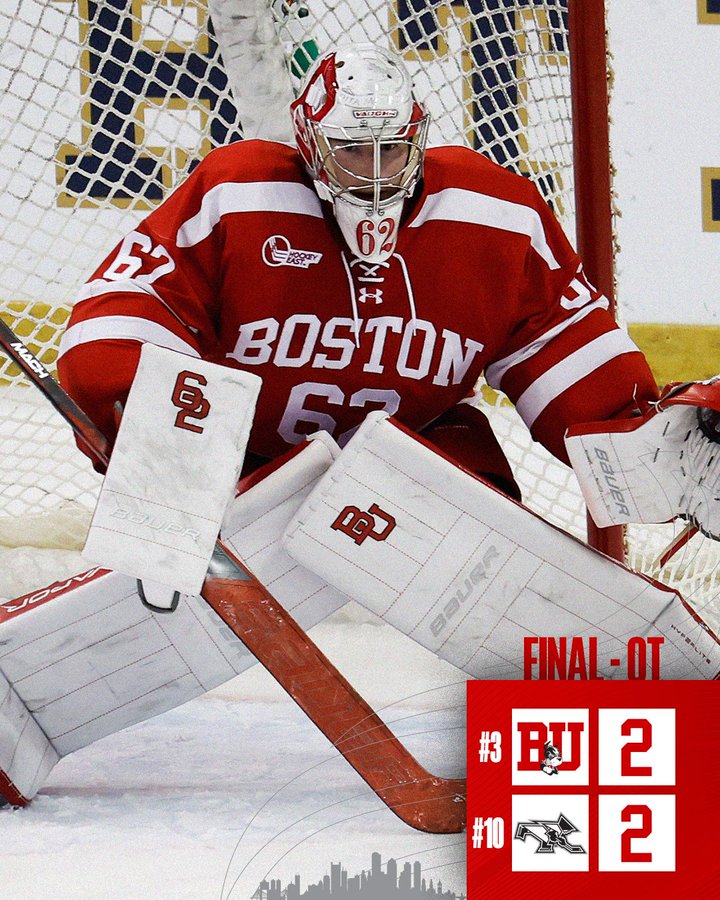 Terriers and Friars skate to 2-2 tie; Friars take shootout