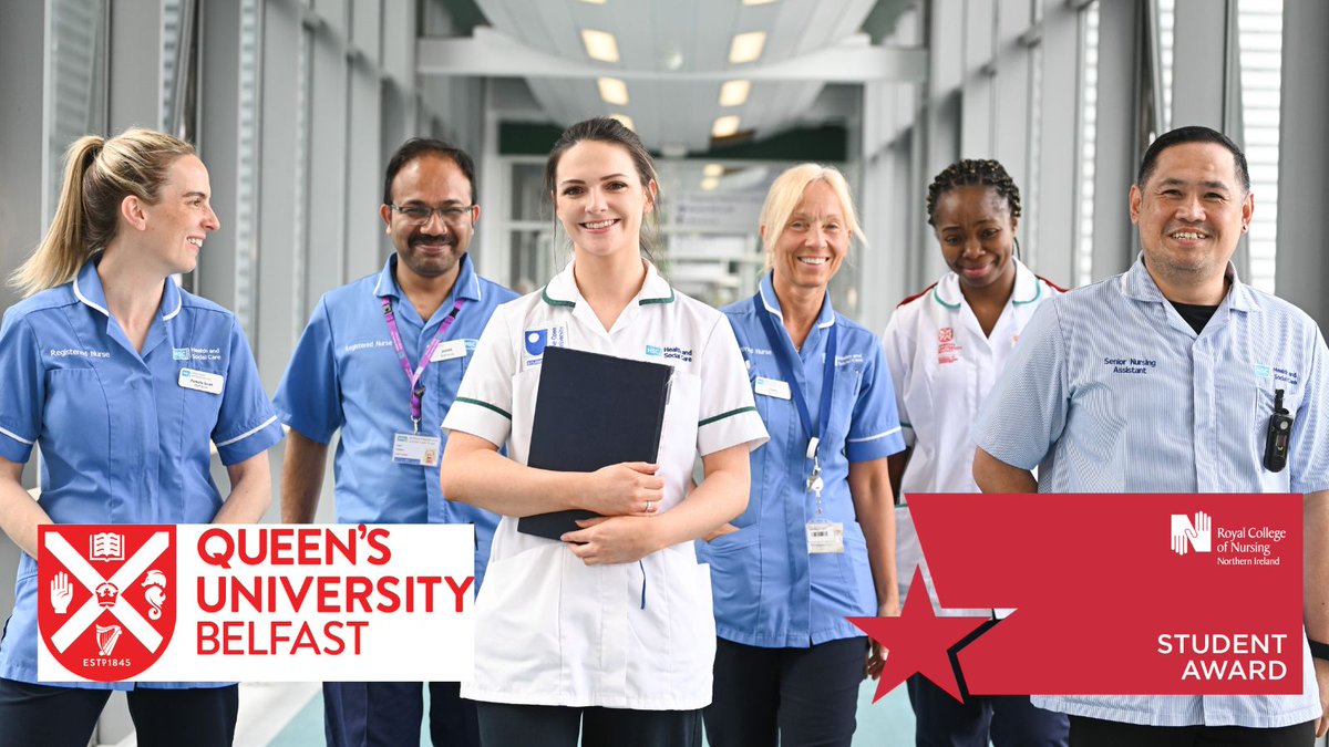 Could you be the next Student Nurse of the Year? Sponsored by @QUBSONM, this award aims to recognise and reward excellence in professional education. Apply here: @RCNNI_Students #RCNNIAwards bit.ly/49El7z0