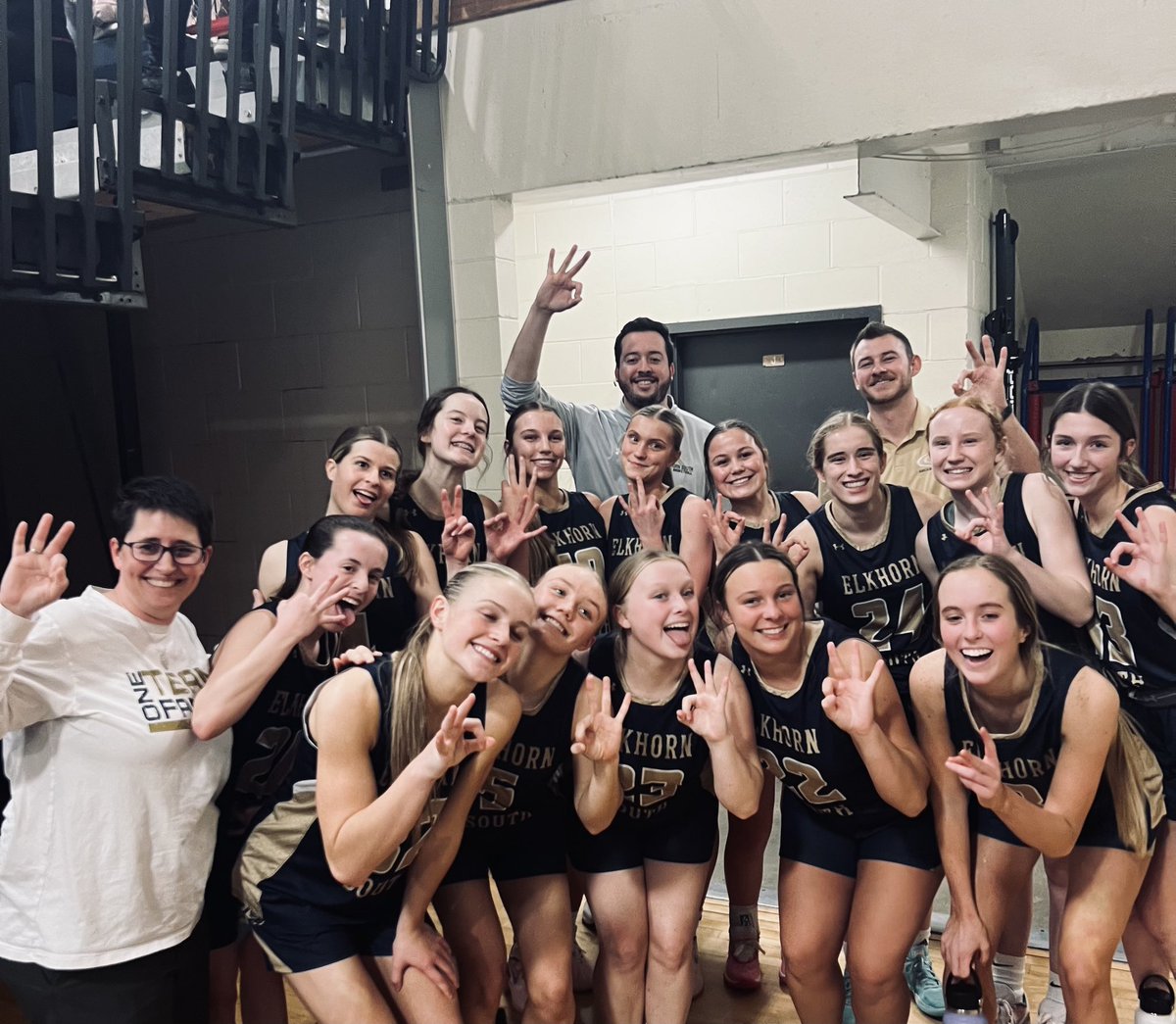 Elkhorn South Girls Basketball (@elksouthgbb) on Twitter photo A RECORD BREAKING night for these AMAZING Storm Hoopers! ⚡️🔥 👀 #nebpreps
Freshman <a href="/mollie_probasco/">Mollie Probasco</a> breaks the SINGLE SEASON SCORING RECORD of 341 points.💥
We SHATTER the Elkhorn South Girls Basketball record of MOST 3s IN A GAME WITH 17 MAKES ‼️ 🎯
A special group of girls! A RECORD BREAKING night for these AMAZING Storm Hoopers! ⚡️🔥 👀 #nebpreps
Freshman <a href="/mollie_probasco/">Mollie Probasco</a> breaks the SINGLE SEASON SCORING RECORD of 341 points.💥
We SHATTER the Elkhorn South Girls Basketball record of MOST 3s IN A GAME WITH 17 MAKES ‼️ 🎯
A special group of girls!