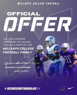After a great conversation with <a href="/CoachDNew_/">Donavan Newman III</a>  I have received my 2nd Collegiate Offer to Millsaps College <a href="/CyChristian_Ath/">Cypress Christian Athletics</a>