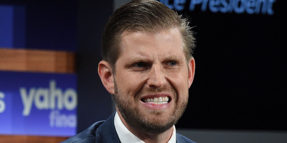 @MacLinx Little Eric Trump is angry & 'uncomfortable.' Daddy told him his blood is poisoned! Lard-ass dad is pissing away Eric’s inheritance because dad broke campaign finance laws, defrauded New York & JUST CAN’T keep his big fat mouth shut about E. Jean Carroll!!