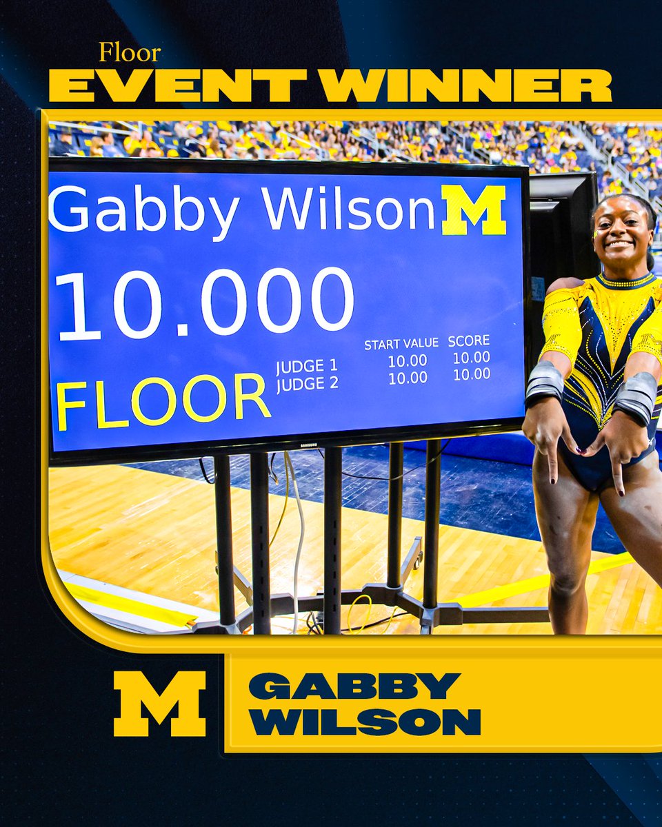 Michigan Women’s Gymnastics tweet media
