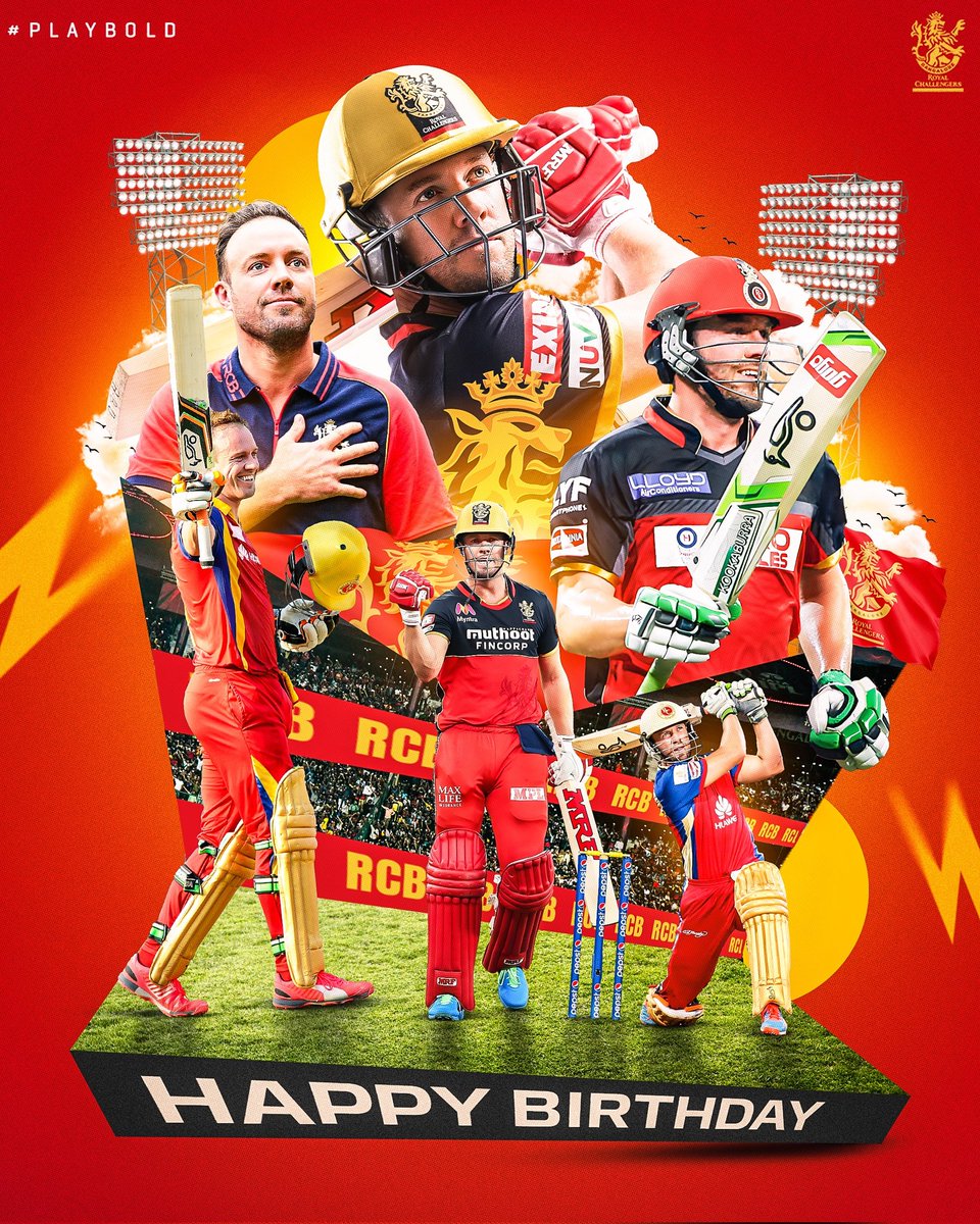 Abani kumar Behera (@abanikumarbehe2) on Twitter photo โ
Alien ๐ฝ
โ
Mr. 360 ๐
โ
Superhuman ๐ฆธโโ๏ธ
โ
Cricket genius ๐ง
โ
All-time great ๐
Wishing everyone's favourite and our first Hall of Famer, ๐๐ ๐e Villiers, a very happy birthday ๐ฅณ
#PlayBold #HappyBirthdayAB #เฒจเฒฎเณเฒฎRCB #ABdeVilliers <a href="/ABdeVilliers17/">AB de Villiers</a> โ
Alien ๐ฝ
โ
Mr. 360 ๐
โ
Superhuman ๐ฆธโโ๏ธ
โ
Cricket genius ๐ง
โ
All-time great ๐
Wishing everyone's favourite and our first Hall of Famer, ๐๐ ๐e Villiers, a very happy birthday ๐ฅณ
#PlayBold #HappyBirthdayAB #เฒจเฒฎเณเฒฎRCB #ABdeVilliers <a href="/ABdeVilliers17/">AB de Villiers</a>