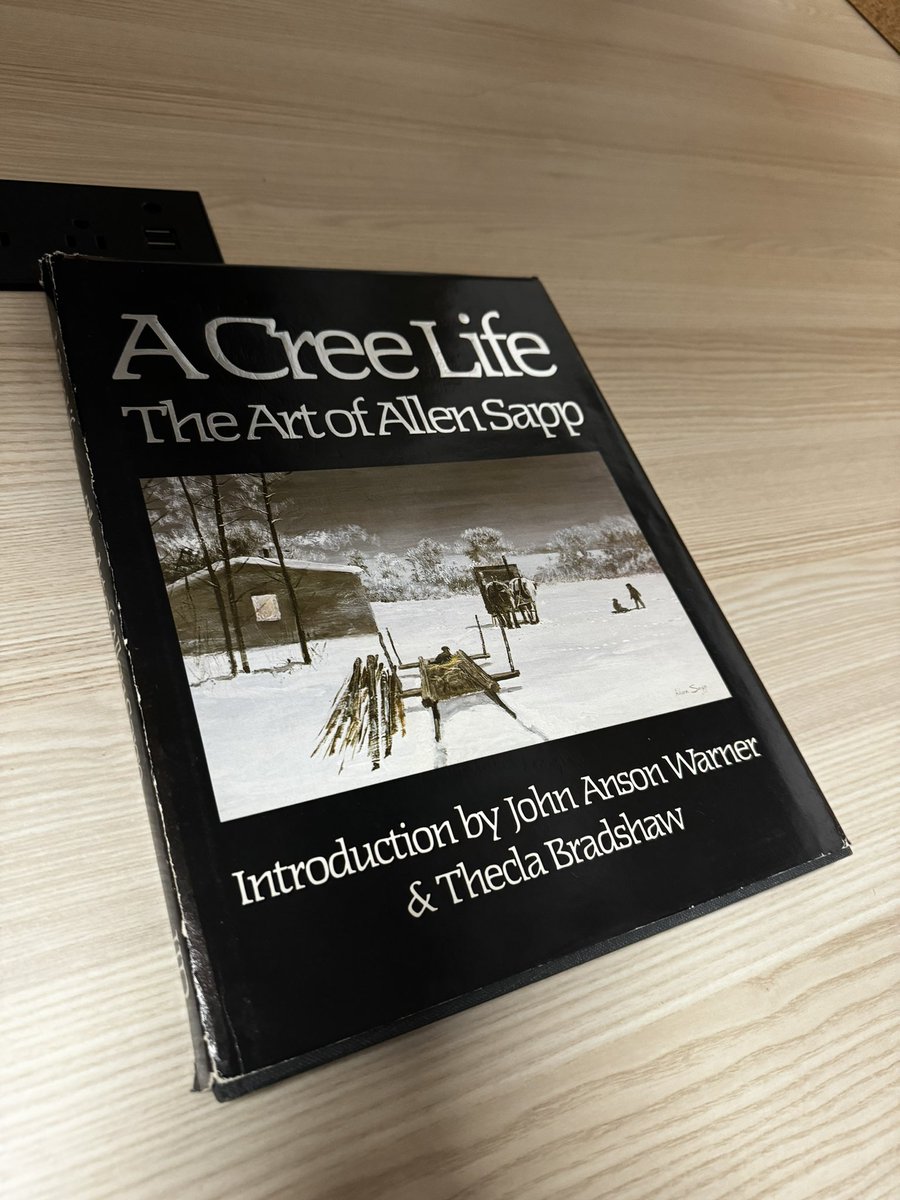 pushkartheart's tweet photo. Taking reference and inspiration from art books is one of the best ways you can learn sketching, The book is was looking at was A Cree Life the art if Allen Sapp.
#AllenSapp #sketching #drawingart #paints #artbooks https://t.co/LtRfQ04Fs1