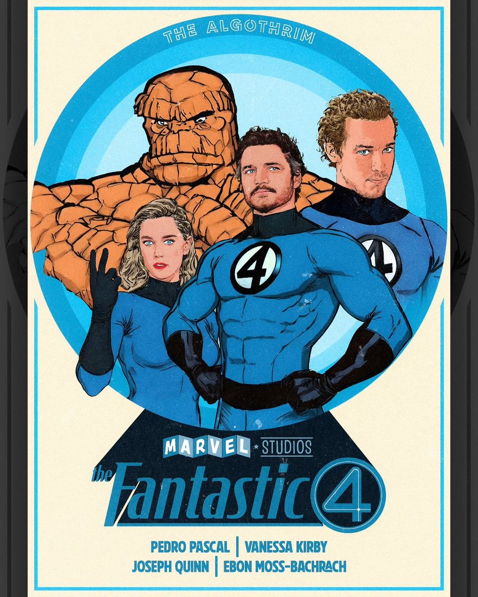 📸| Olha só a primeira família da Marvel !!! O que vocês achariam desses uniformes no filme de 2025?

Arte por: The Algothrim
