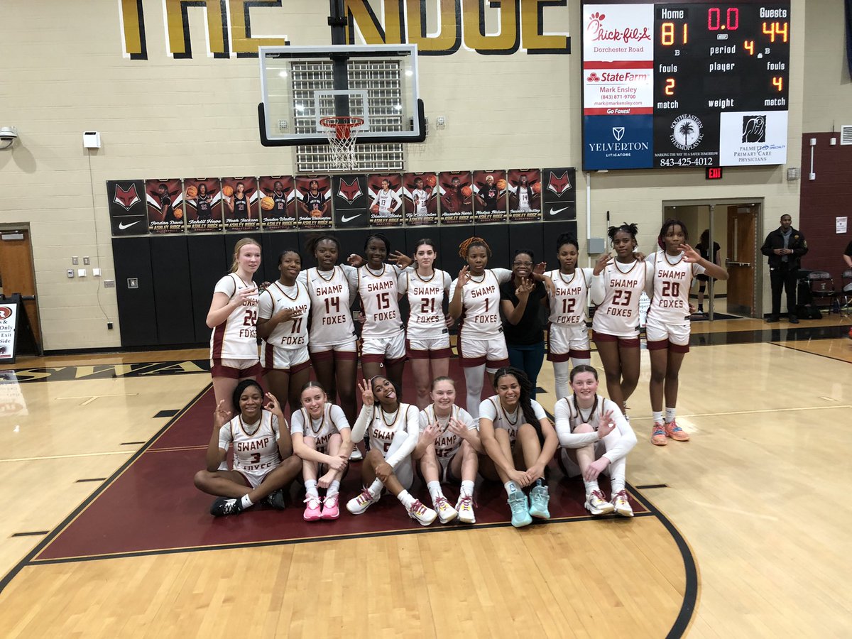 We’re headed to the third round of the <a href="/SCHSL/">SCHSL</a> playoffs for the first time in program history! Let’s pack The Ridge on Monday night at 6:30 vs Sumter! #wbb #herstory #notdoneyet