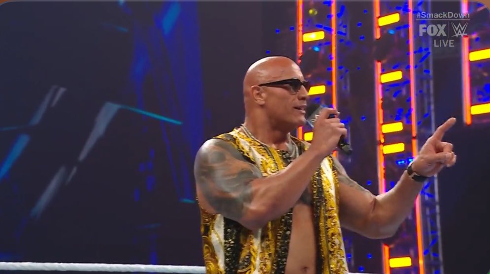 WrestleOps's tweet image. “You broke the all time record for the largest gathering of trailer park trash The Rock has ever seen.” — The Rock to Salt Lake City

#SmackDown