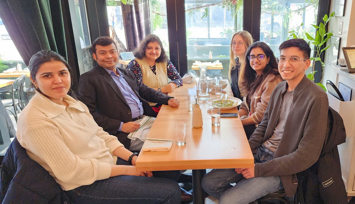 SamratLabMohali's tweet photo. Today I had an exciting visit to @asrc_gc @CUNY that has a very vibrant, stimulating, interdisciplinary scientific environment. Thanks @SElbaumG for hosting me. Truly enjoyed exciting discussions with everyone at CUNY ASRC, lunch with her lab &amp; dinner with her amazing colleagues. https://t.co/qlwfZjrUUW
