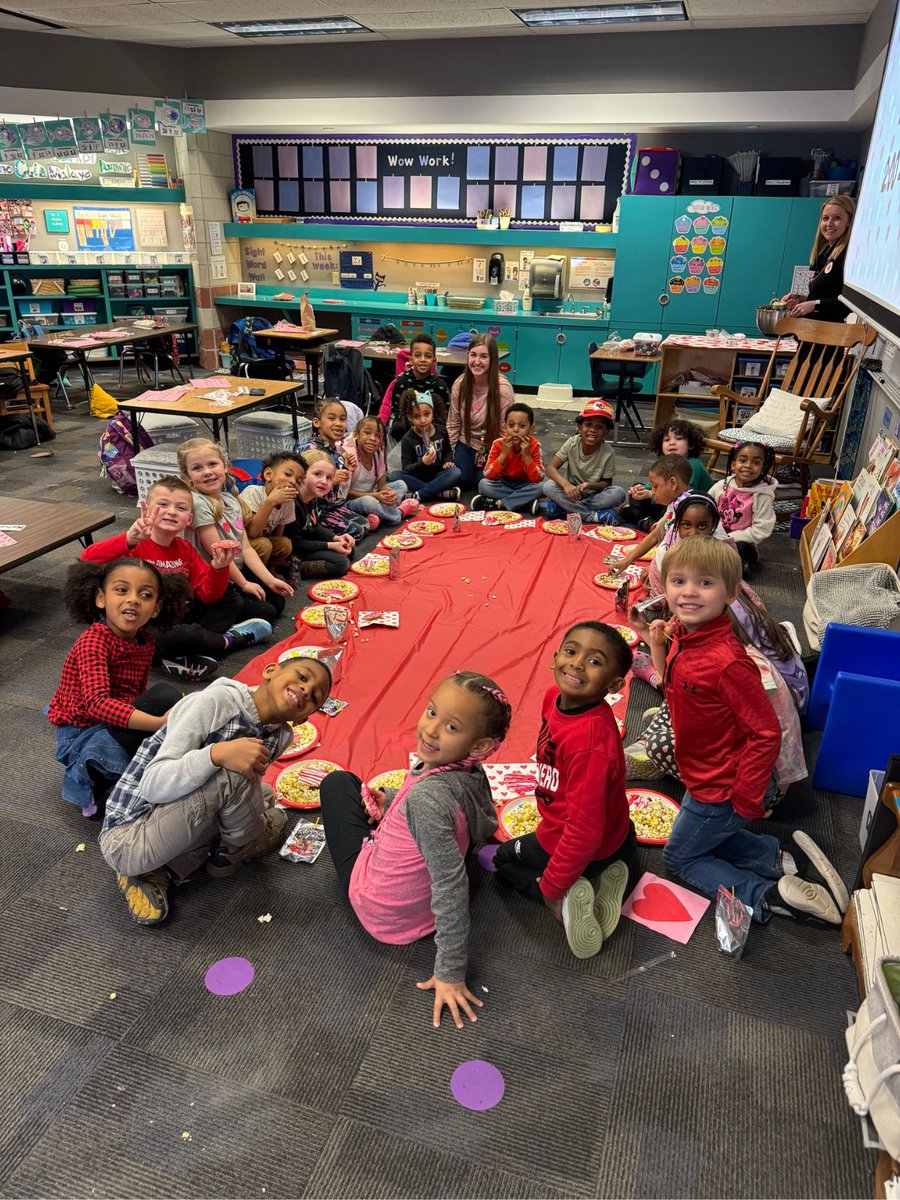 These little love bugs had the “best party ever!” today to celebrate Valentine’s! We loved making special valentines this morning to bring home for someone we love! Our party was filled with smiles &amp; we especially loved having a class family picnic to end the day 🥰❤️ <a href="/RStar512/">Rising Star Elementary ⭐️</a>