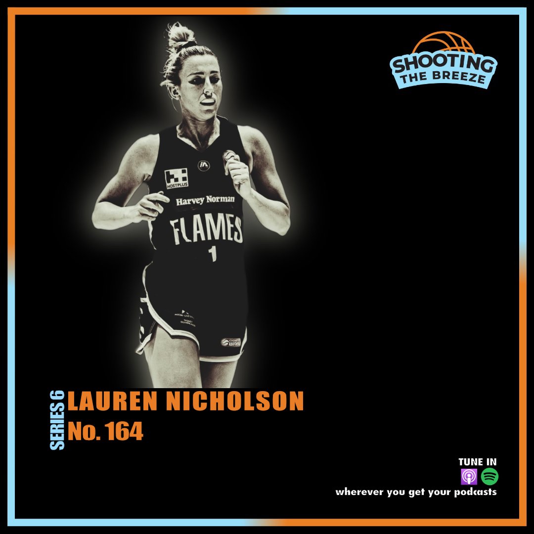 .<a href="/Loz_Nicholson/">Loz Nicholson</a> is back on STB &amp; a big game at the Q today! We talk about her coming back home, growth across her hoops journey, enjoying playing on home turf with <a href="/TheSydneyFlames/">Sydney Flames</a> squad &amp; run up to playoffs.

🎧 bitly.ws/3dpCx | bitly.ws/3dpCC
📸 @jamesodphoto