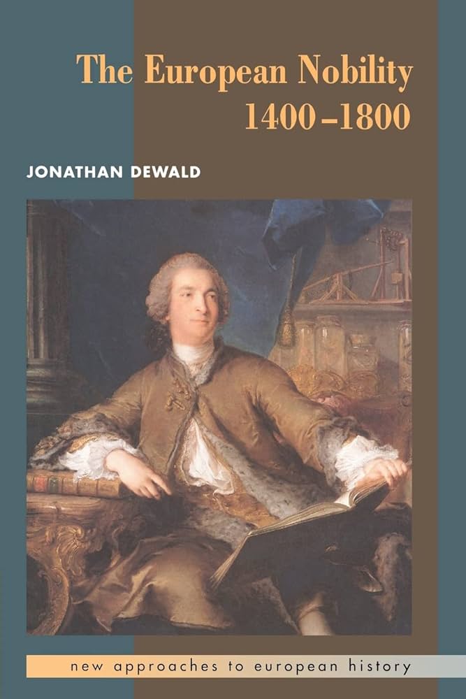 This book brought my attention to modern myths about historic nobility. It was given to me by one of my professors more than 10 years ago.

So began my interest in European aristocracy and this period in general.