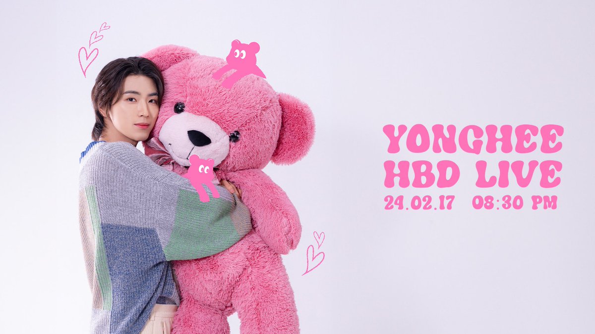 CIX_Official's tweet photo. [YouTube LIVE]
HAPPY BIRTHDAY YONGHEE🎂

2024.02.17 PM 8:30
▶ https://t.co/2kcpewfr0d
Coming Soon!

#CIX #씨아이엑스 #용희 #YONGHEE 
#ItsOurDeerYongheeDay
#용쌤_생일_217만큼_축하해요 https://t.co/JwhWMycQA1