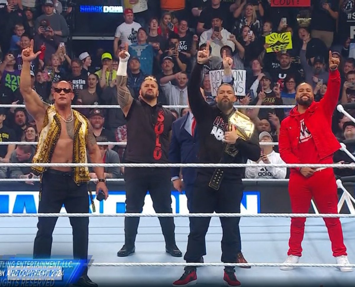 WrestlingHumble's tweet photo. He isn't even doing the finger thing right 😭😭😭 https://t.co/CL2SoVagPN
