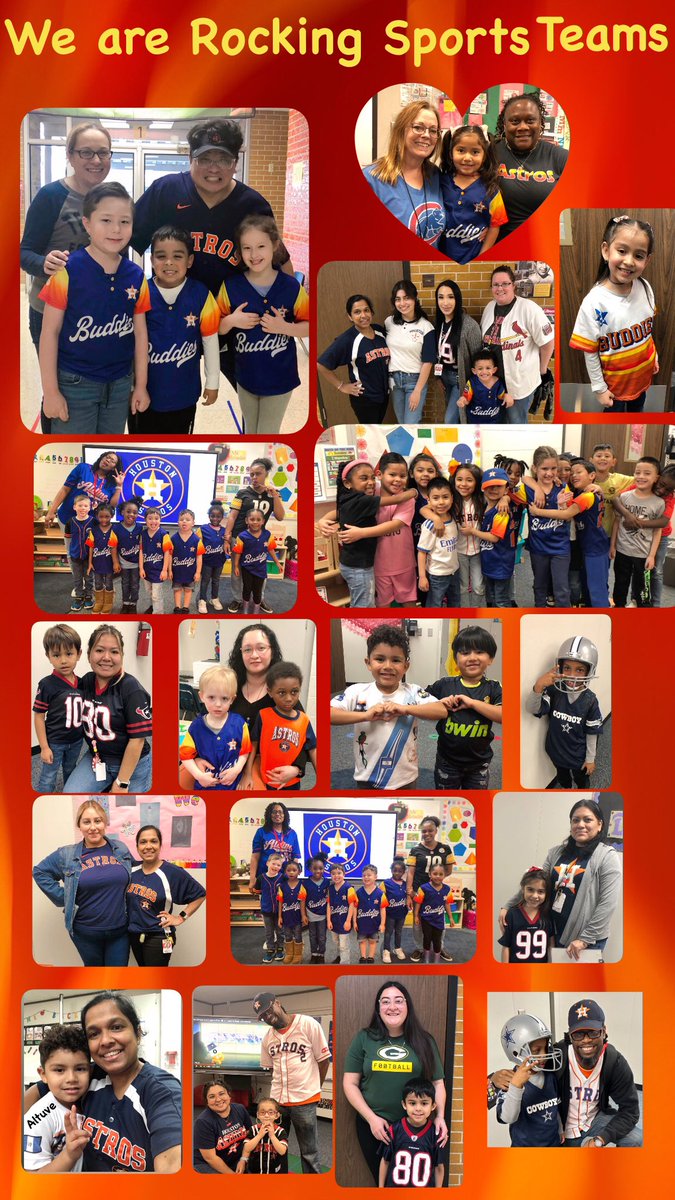 Today our Mustangs were Rocking Sports Teams, we enjoyed showing off our Gear for Kindness Week♥️@Magrill_AISD @bksanchez7 @Magrill_LMC @Primary_AISD @Adrienn82419574