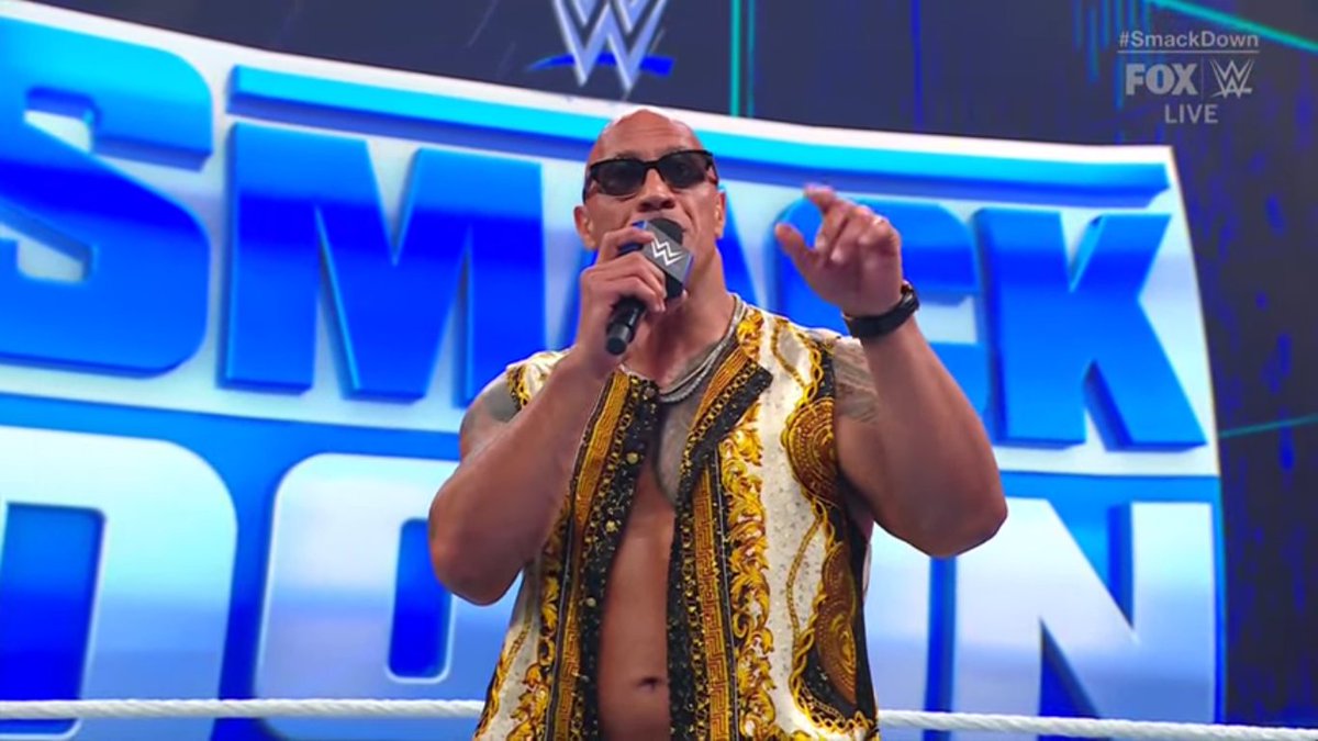 DwayneJNet's tweet image. #SmackDown  (@therock)