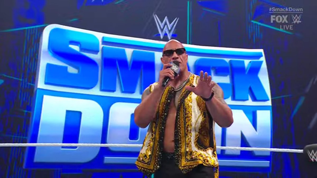 DwayneJNet's tweet image. #SmackDown  (@therock)