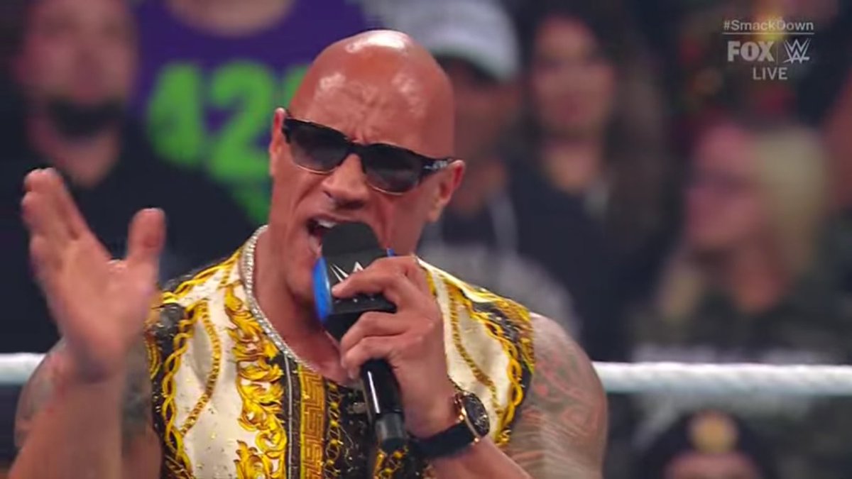 DwayneJNet's tweet image. #SmackDown  (@therock)