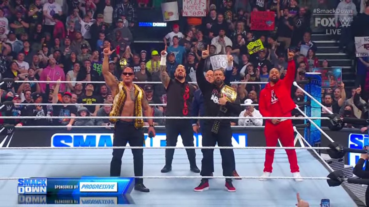 DwayneJNet's tweet image. #SmackDown  (@therock)
