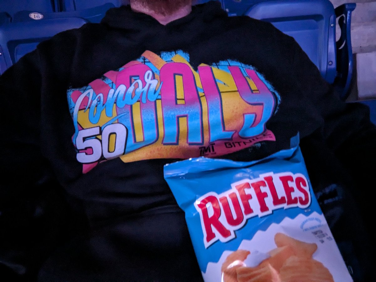 SomeHoosier's tweet photo. @ConorDaly22 I too wish you had more time out there, but I had a blast! #BringBackConor @RUFFLES https://t.co/U79yJ6YRod