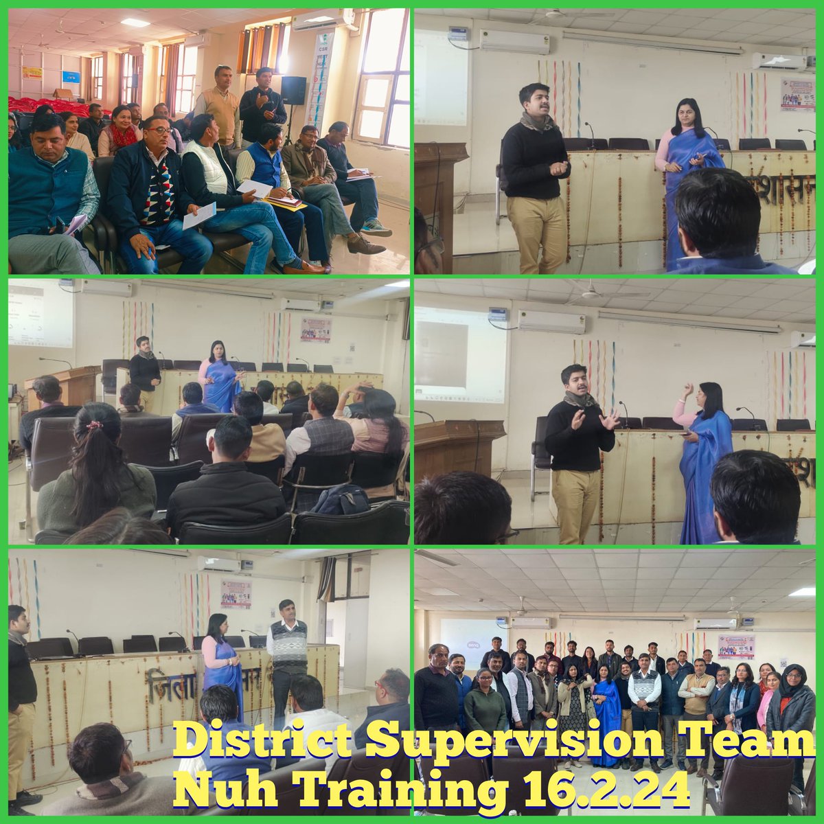 ,@nipunharyana के तहत अब प्रत्येक प्राइमरी विद्यालय में FLN के निरीक्षण के लिए District supervision Team को एक दिवसीय प्रशिक्षण दिया गया @chkanwarpal @CSF_India @anshajsingh1 @EduMinOfIndia @cmohry @PMOIndia @Seema387235241 @punia_sudershan @NipunNuh @PIBChandigarh @smritiirani