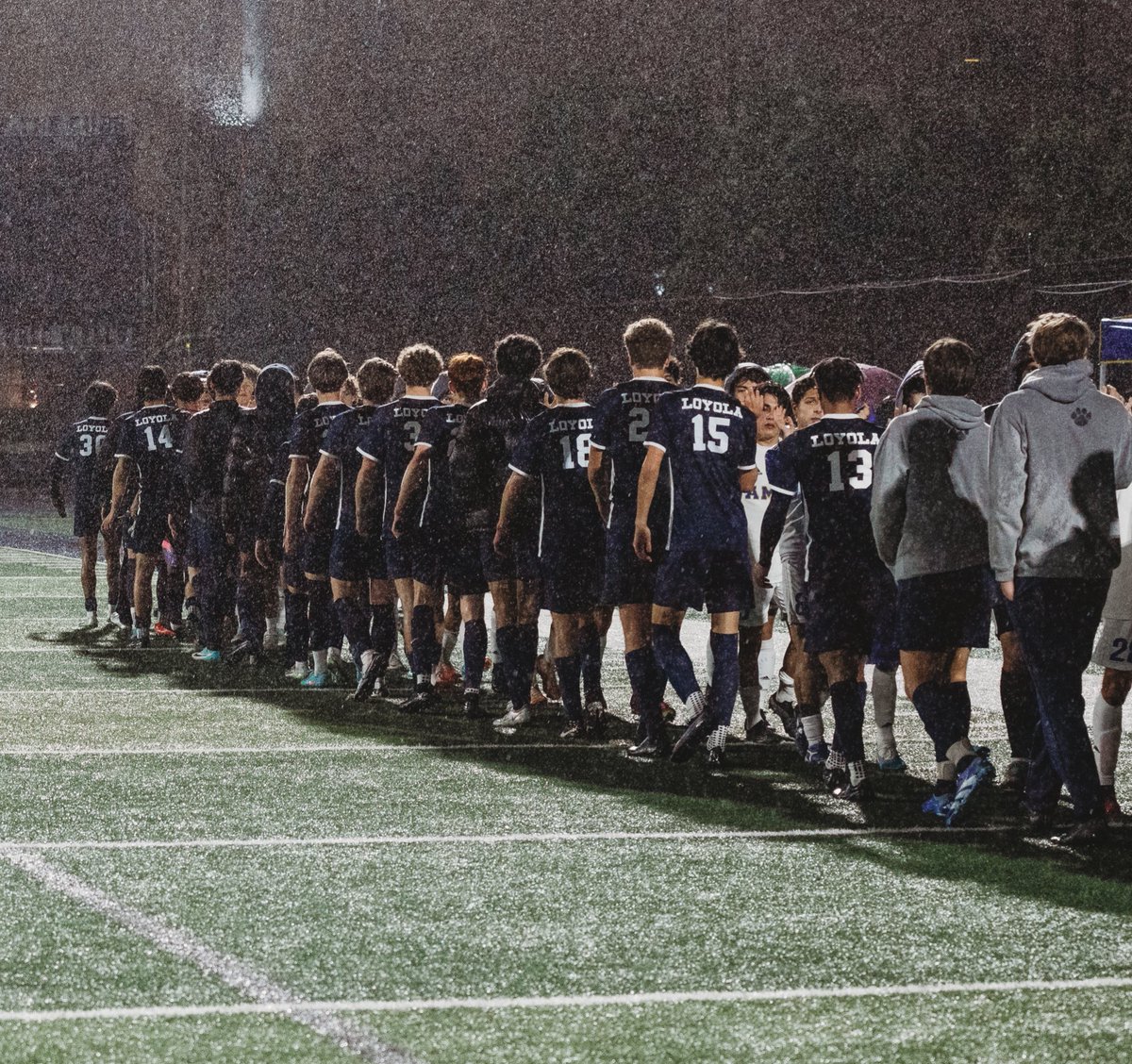 FINAL | Loyola 2, Newport Harbor 3 Cubs almost complete the comeback on the road but time runs out in tonight’s CIF Semifinal. Goals from Jayden Davis ’26 and Will Hoshek ’25. Hats off to our Cubs and coaches on a fantastic run! #GoCubs