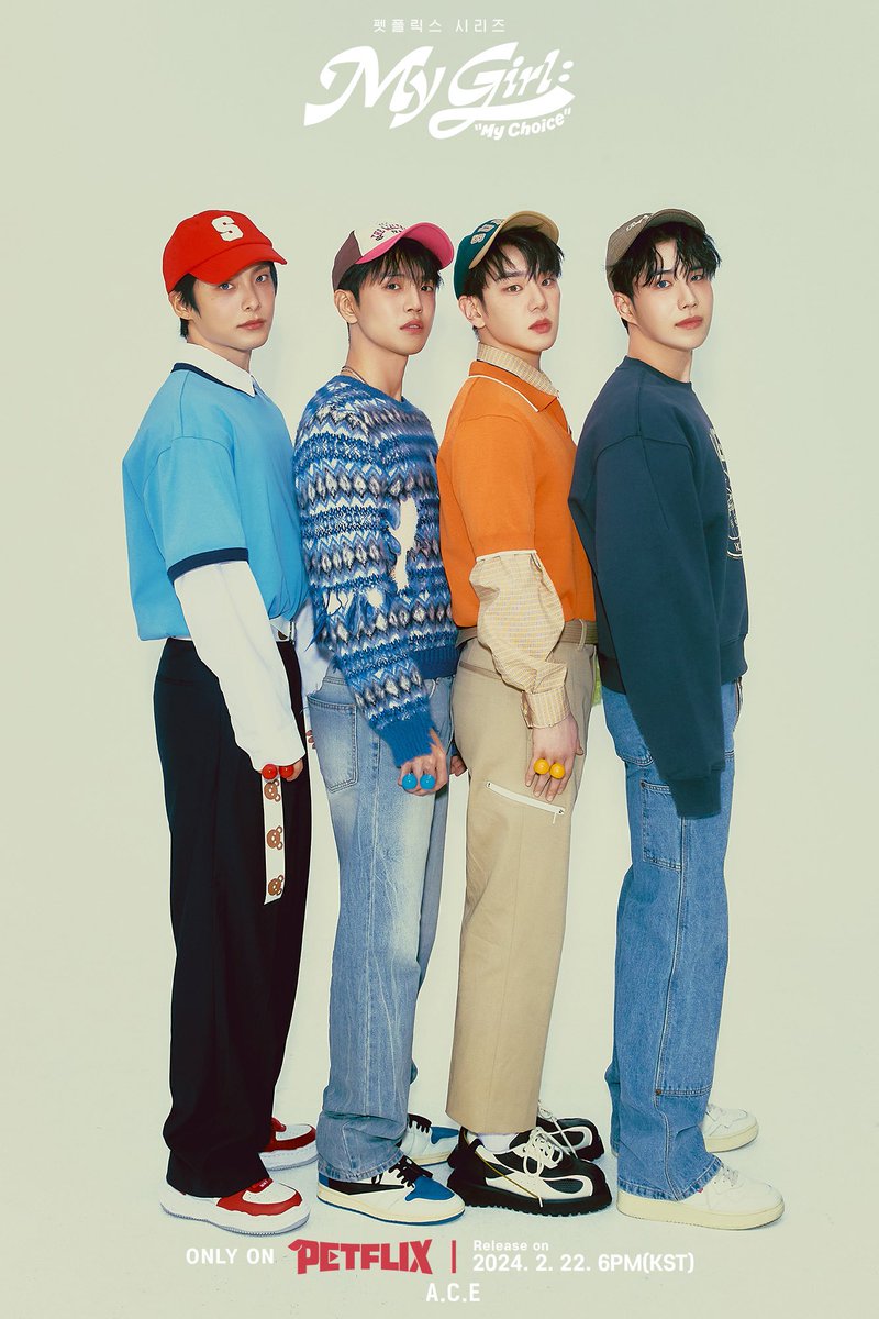 official_ACE7's tweet photo. [#ACE_COMEBACK] 

𝐀.𝐂.𝐄 𝟔𝐭𝐡 𝐌𝐢𝐧𝐢 𝐀𝐥𝐛𝐮𝐦 <𝑴𝒚 𝑮𝒊𝒓𝒍 : "𝑴𝒚 𝑪𝒉𝒐𝒊𝒄𝒆">
• Season3 Photo A.C.E

🎧 Release on
2024. 2. 22. 6PM(KST) 

#ACE #에이스 #PETFLIX #펫플릭스
#FindMyGirl #FindMyEgo #MyGirl #MyChoice 
#에이스마이걸 #ACEMyGirl https://t.co/IsKcEF6S80