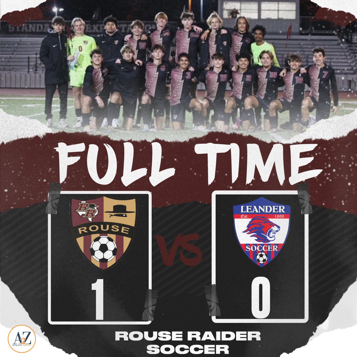 Raiders with the big district win vs Leander @RouseSoccer @RouseScrBooster @DKnight111