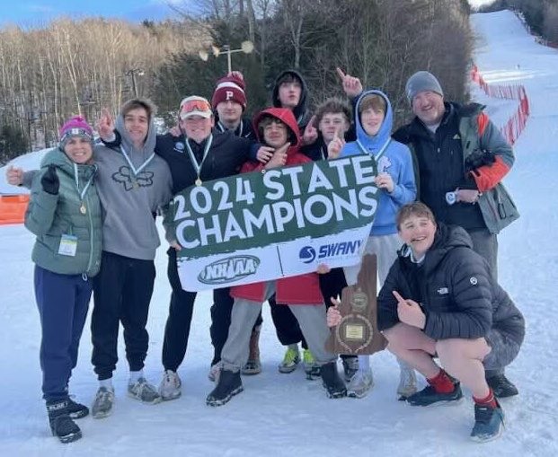 PortsAthletics's tweet photo. Great job Clippers! Boys Alpine Ski- 2024 DI State Champs! https://t.co/dsNkDwVrvK