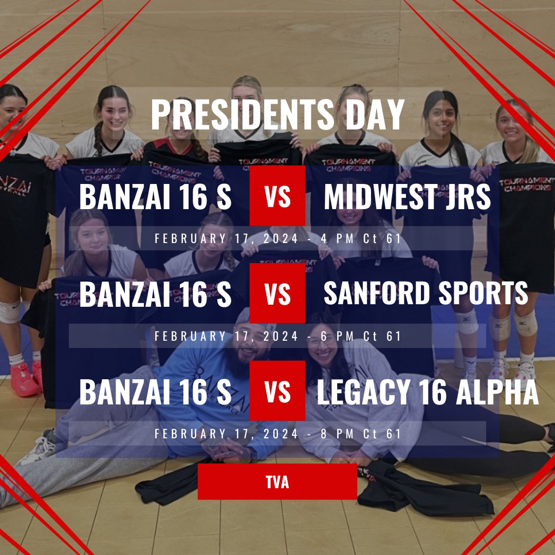 banzai15select's tweet photo. Come check us out! We’re ready to play! @Banzaivb https://t.co/EYa4KjhU0Z