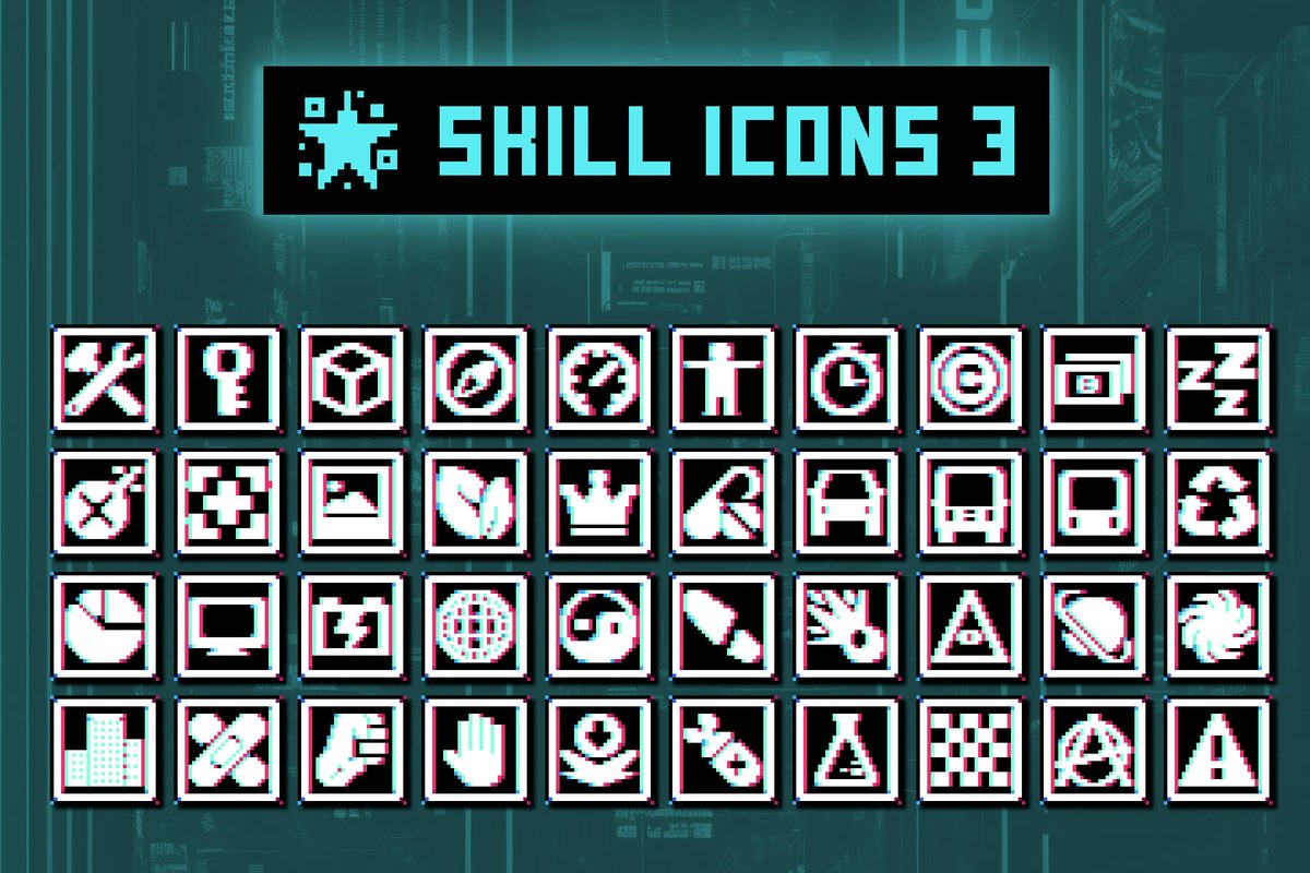 craftpix_net's tweet photo. Cyberpunk Skills Pixelated Icon Pack. Exclusive asset! #2dgamedev #2dgraphics #cyberpunk #gameasset #iconpack #indiedev #pixelart #pixelasset #skilliconpack
⬇️ Download : https://t.co/p2jFoxG1SG https://t.co/U1GJfWj2qU