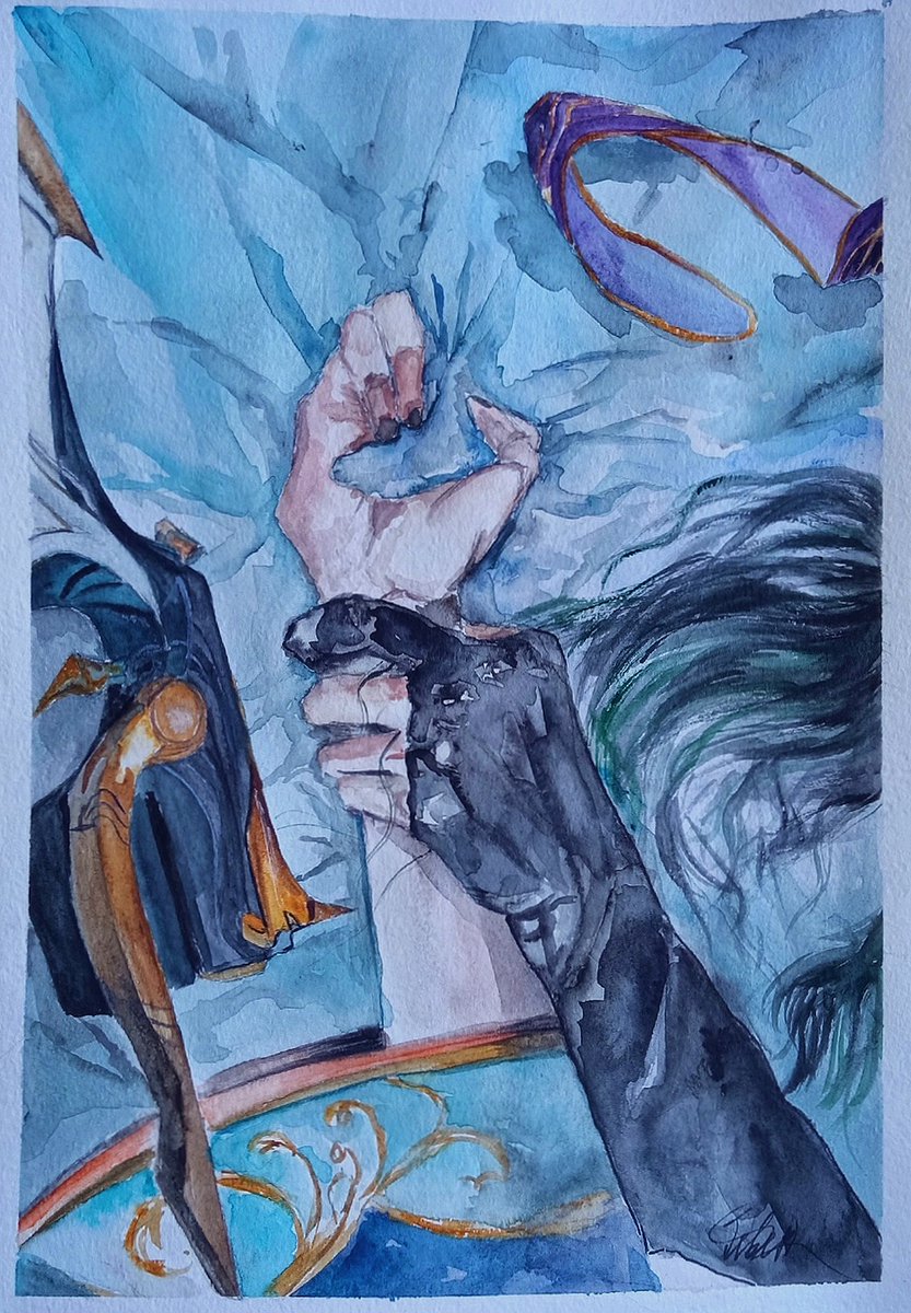 notlichking's tweet photo. #LeagueOfLegendsArt@maniakel #Hwei #Jhin https://t.co/bAx55DuQhx
