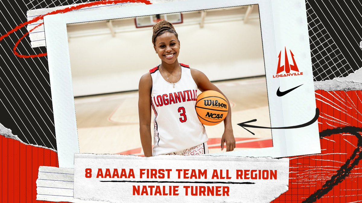 Congrats to Natalie Turner for being named First Team All Region!