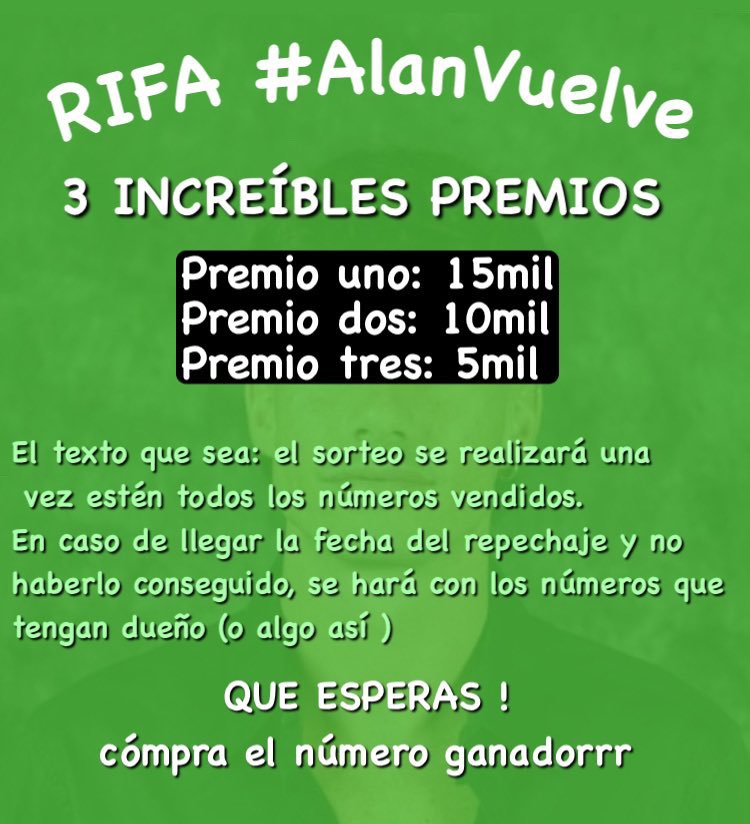 #alanvuelve Alan al repechaje que estás esperando para ganarte estos premios