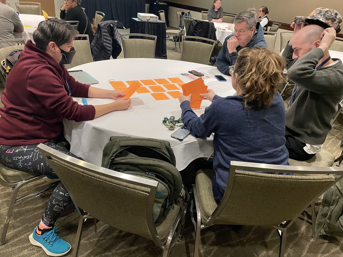 #nctmsea was amazing! Y’all, my room of math teachers discussed ethnic studies principles as they reimagined together what math Ed could/should be. I love this work and the teachers on this journey with me