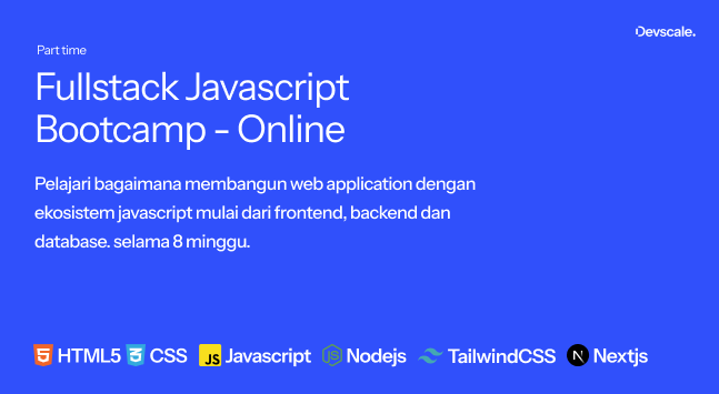 indrazulfi's tweet image. Hello Folks! 👋
I am proudly announce,
Fullstack Javascript Bootcamp udah dibuka lagi.
Ini program 8 minggu belajar Web Development pakai Javascript. Mulai dari dasar HTML, Nextjs, Frontend, Backend, Database, Deployments. Temen-temen akan banyak belajar hal-hal fundamental.…