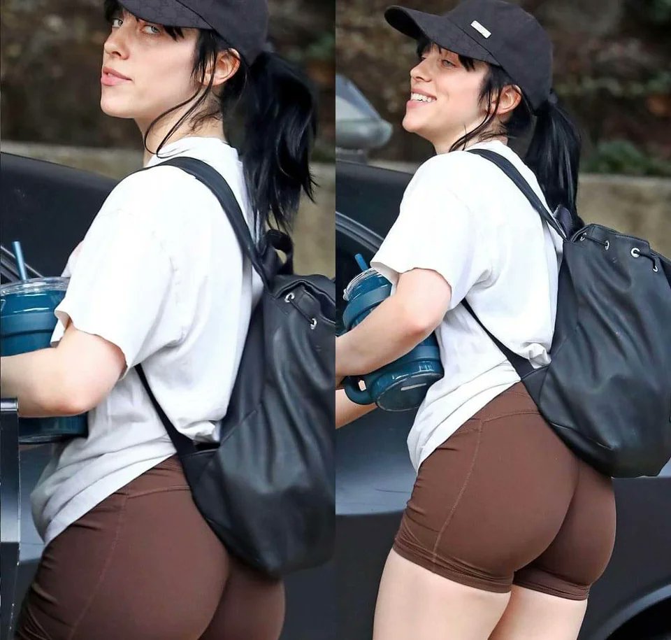 DrewsDungeon's tweet photo. Billie Eilish's juicy ass in brown shorts #BillieEilish #billieeilishleak #billiebustup #billie #billieeilishass https://t.co/ygUfgYjYEr
